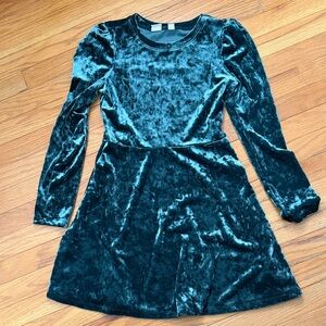 Gap Velvet Long Sleeve Kids Dress size 8